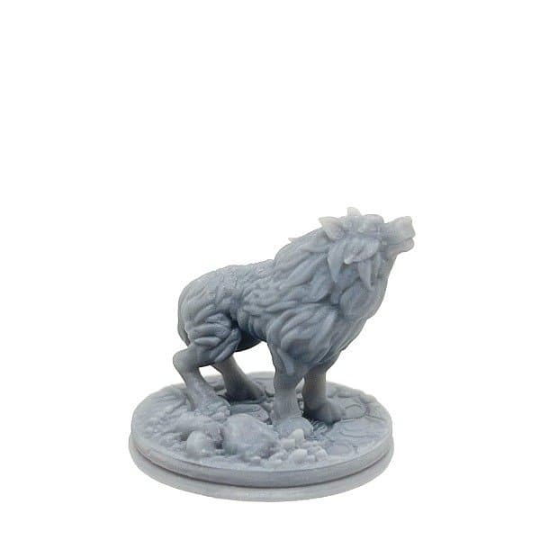 Imagen de #534 A - Lobo 3 - 25mm (Base 20mm Ø) | EN STOCK