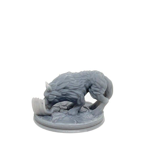 Imagen de #535 A - Lobo 4 - 25mm (Base 20mm Ø) | EN STOCK
