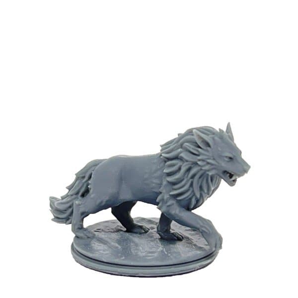 Imagen de #212 A - Lobo 3 - 25mm (Base 20mm Ø) | EN STOCK
