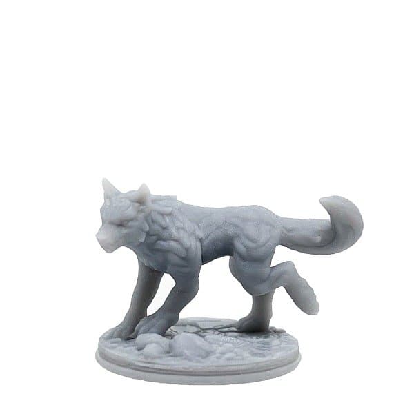Imagen de #105 A - Lobo 1 - 25mm (Base 20mm Ø) | EN STOCK