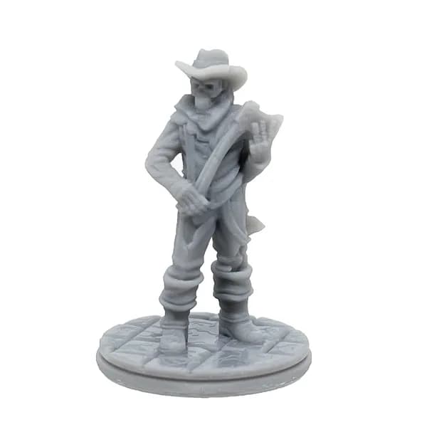 #799 A - Esqueleto Cowboy