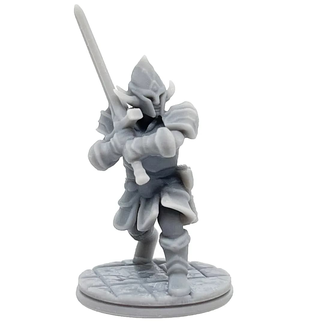 Imagen de #032 A - Humano Paladín - 25mm