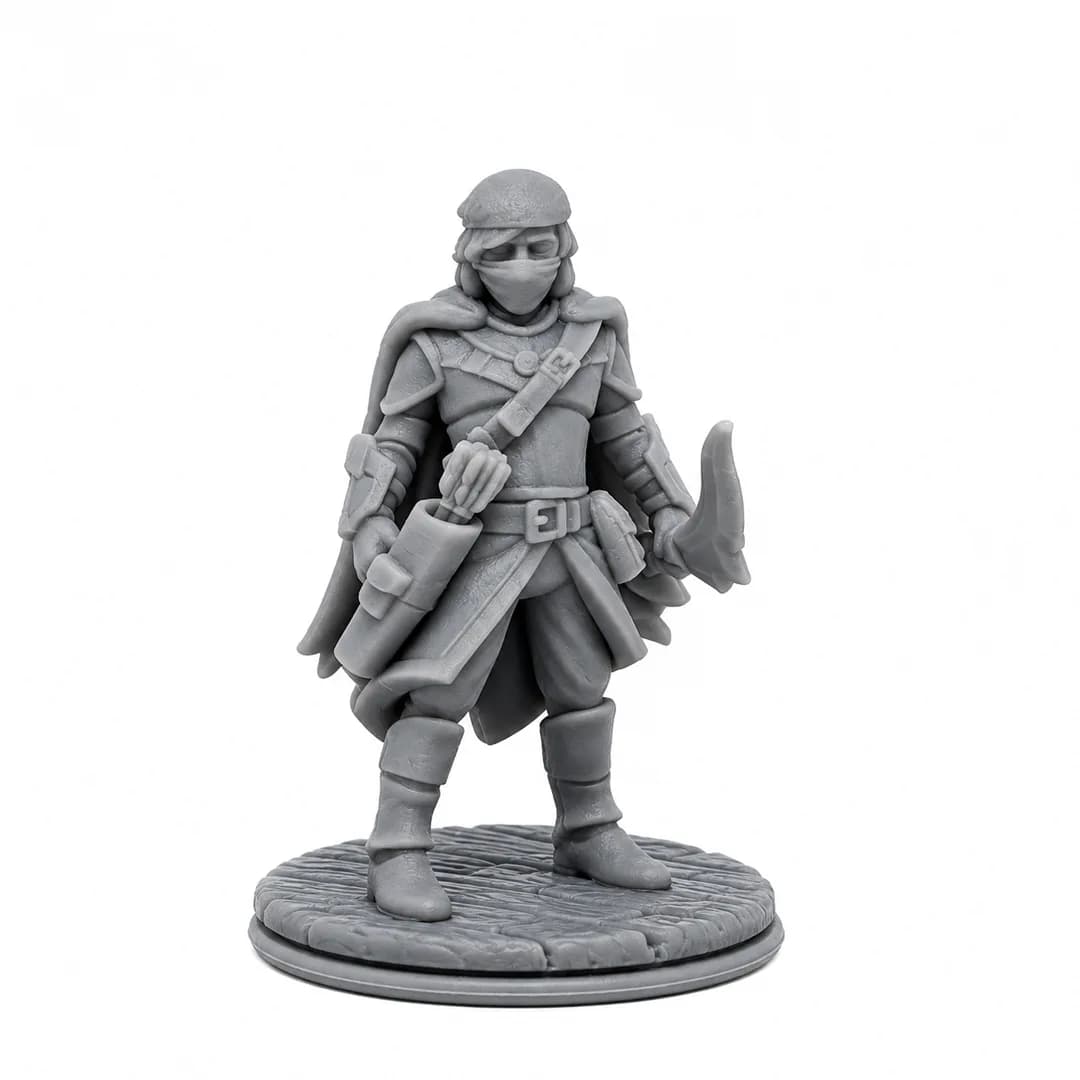 Imagen de #122 A - Humano Explorador - 25mm