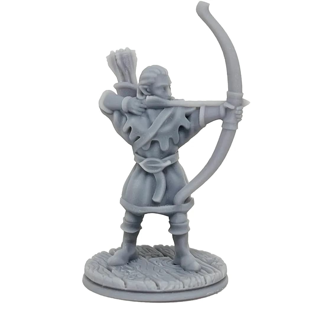 Imagen de #142 A - Elfo Explorador - 25mm