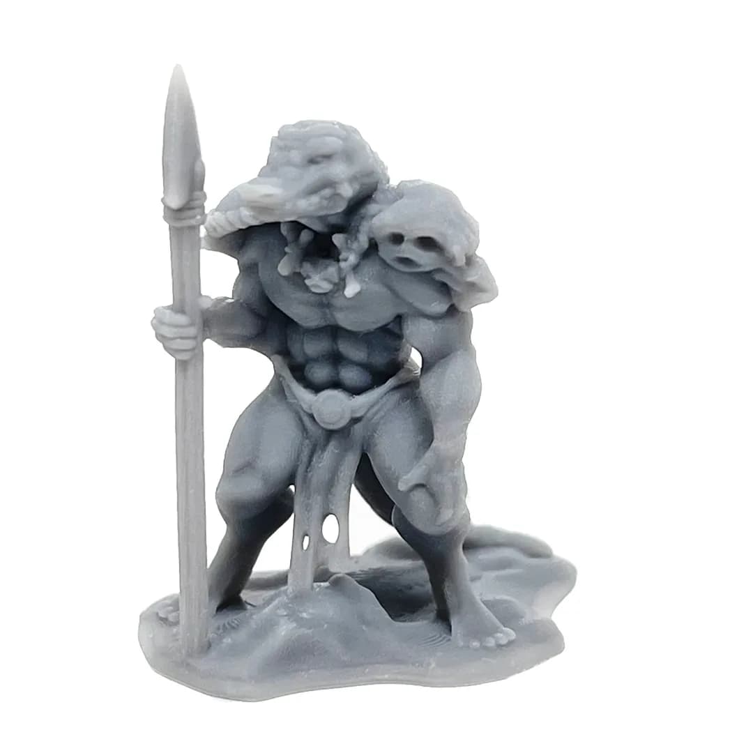Imagen de #080 A - Lizardfolk 3 - 25mm