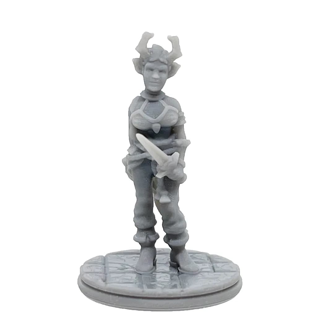 Imagen de #165 A - Tiefling Pirata 1 - 25mm