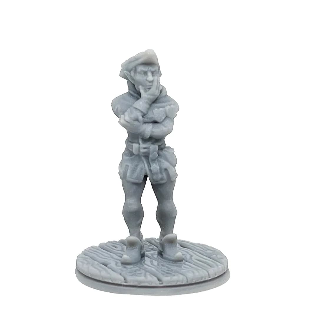 Imagen de #706 A - Elfo Comerciante - 25mm
