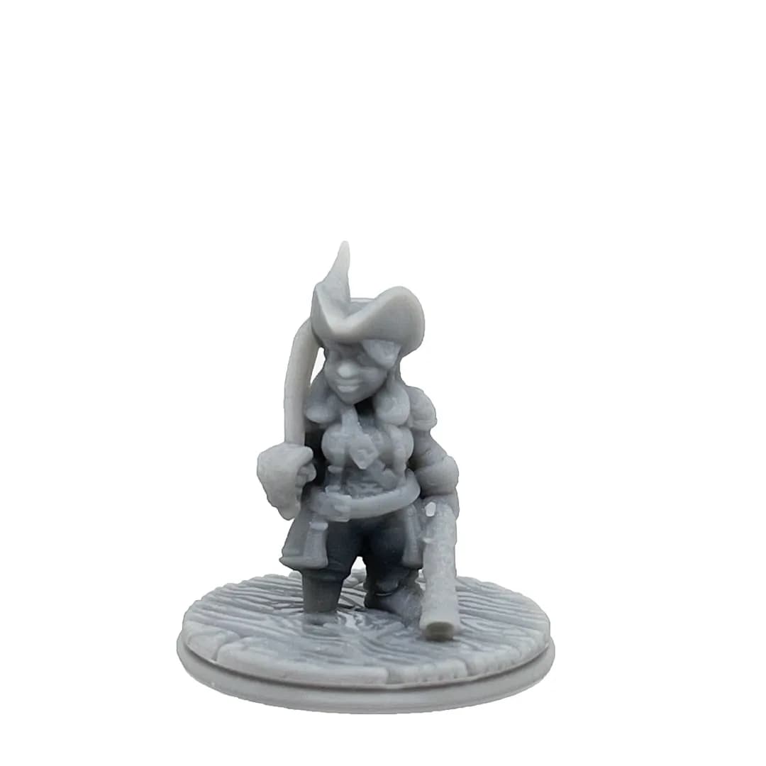 Imagen de #046 A - Gnoma Pirata 1 - 25mm