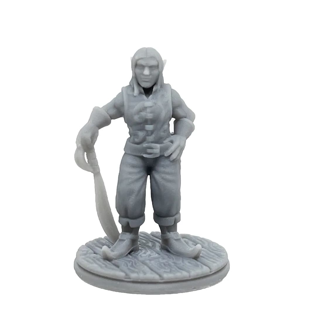 Imagen de #044 A - Elfo Pirata 1 - 25mm
