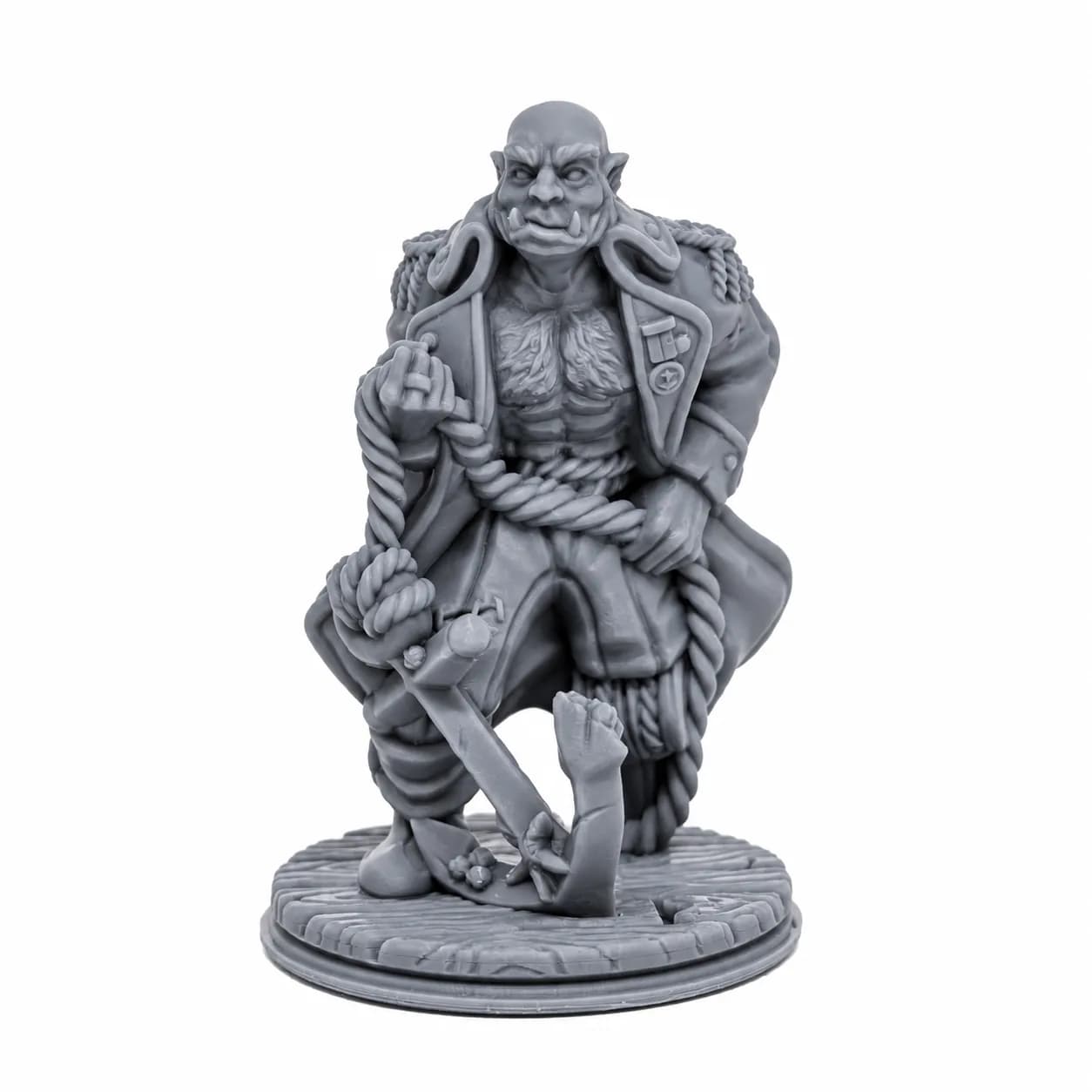 Imagen de #770 A - Semiorco Capitán Pirata - 25mm