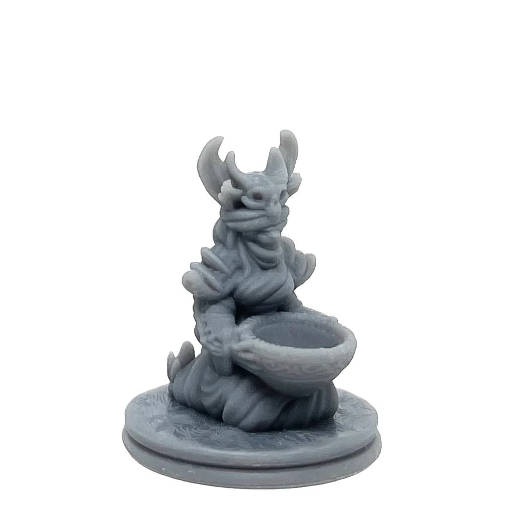 Imagen de #674 A - Tabaxi Vidente - 25mm